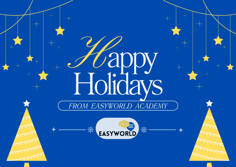 HAPPY HOLIDAYS!