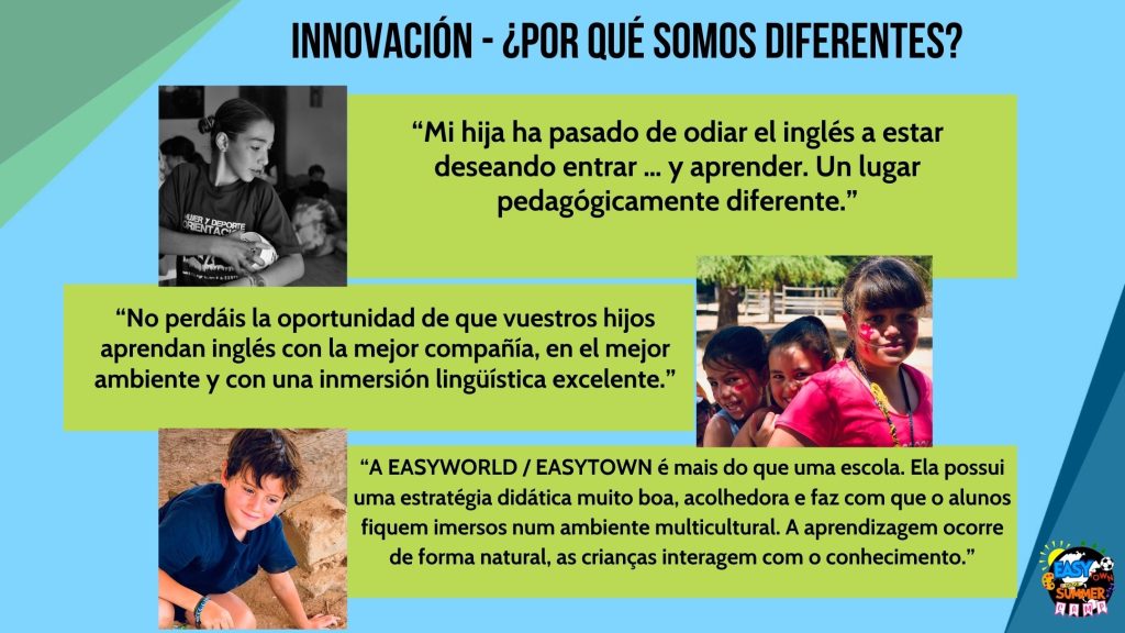 ¿Por qué Easytown campamento de verano en inglés en Alcalá de Henares?