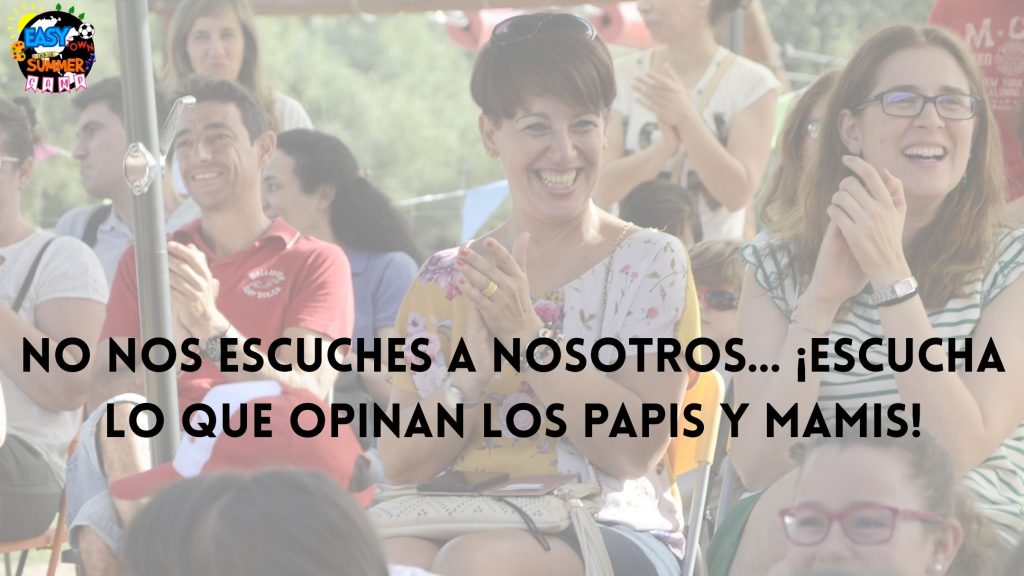 Lo que opinan los padres y madres y tutores de la última versión de EASYTOWN SUMMER CAMP